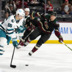 Nieto, Megna score in the 3rd, Sharks beat Coyotes 4-2
