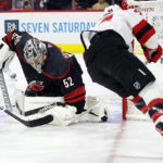 Mercer scores 2, Devils use 2nd period rally to top Canes