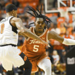 Carr, tough defense push No. 6 Texas past Oklahoma St. 56-46