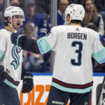 Kraken beat Maple Leafs 5-1 for 3rd straight victory