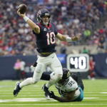 Jags rout Texans 31-3 to end 9-game skid vs. Houston