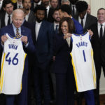Biden welcomes the Warriors, pledges support for California