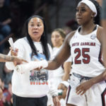 Boston keeps No. 1 South Carolina perfect in 81-50 win