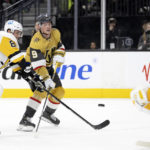 Eichel shines in Knights return in 5-1 win over Penguins