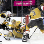 Eichel shines in Knights return in 5-1 win over Penguins