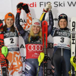 Shiffrin takes slalom to move within 1 win of Vonn's record