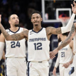 Grizzlies use Morant's triple-double, rally to beat Pacers