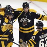 Grzelcyk breaks tie late, Bruins beat Maple Leafs 4-3