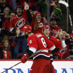 Aho scores on power play in OT, Hurricanes rally past Kings