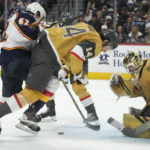 Roy scores twice, Knights hold off banged-up Avalanche 3-2
