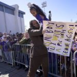 Augustus is 1st female athlete with statue on LSU campus