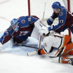 Vatrano's hat trick, big 3rd period help Ducks stun Avs 5-3