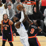 James has triple-double, leads Lakers past Knicks in OT