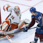 Vatrano's hat trick, big 3rd period help Ducks stun Avs 5-3