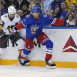 Trochek, Halak lead Rangers to 4-1 win over Golden Knights