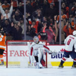 Konecny's hat trick leads surging Flyers past Capitals 5-3