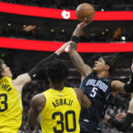 Lauri Markkanen scores 28 points, Jazz beat Magic 112-108