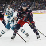 Nyquist helps Blue Jackets rally past Sharks 5-3