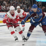 Makar, MacKinnon each score twice as Avs beat Red Wings 6-3