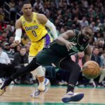 Brown forces OT, Celtics snap skid by beating LA 125-121