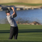 Rahm ties rookie Thompson for AmEx lead at 23 under