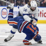 Hyman scores twice as streaking Oilers beat Lightning 5-3