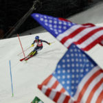 Record on hold as Shiffrin finishes 2nd in night slalom
