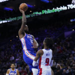Embiid scores 36 points, Harden has triple-double for 76ers