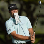 Montgomery leaves trash talk behind in Vegas to lead Sony