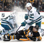 Couture leads Sharks past Penguins 6-4 to end four-game skid