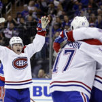 Caufield's 3rd period goal leads Canadiens past Rangers 2-1
