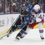 Goodrow has goal, assist as Rangers beat Blue Jackets 3-1