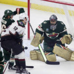 Goals by Zuccarello, Gaudreau help Wild top skidding Coyotes