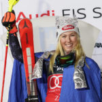 Shiffrin takes slalom to move within 1 win of Vonn's record