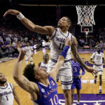 Johnson scores 24 as No. 13 K-State beats No. 2 Kansas 83-82