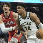 Antetokounmpo scores 50 for Bucks; Pelicans lose 8th in row