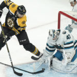 Bruins beat Sharks 4-0, extend winning streak to five games