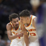 Hunter, Collins star as Hawks beat Kings 120-117