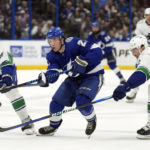 Stamkos gets 499th goal, Lightning beat Canucks 5-4