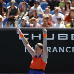 Rybakina beats Swiatek, Ostapenko tops Gauff in Australia