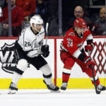 Aho scores on power play in OT, Hurricanes rally past Kings