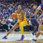 Reese has 18th double-double, No. 5 LSU downs Auburn, 84-54