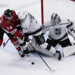 Anderson-Dolan scores 2, Kings beat Blackhawks 2-1