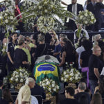 Brazilians mourn Pelé at the stadium where he got his start