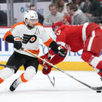 Carter Hart makes 30 saves as Flyers defeat Red Wings 2-1