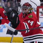 Anderson-Dolan scores 2, Kings beat Blackhawks 2-1