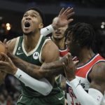 Antetokounmpo has career-high 55 points; Bucks beat Wizards