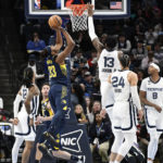 Grizzlies use Morant's triple-double, rally to beat Pacers