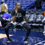 Nets' Durant out at least 2 weeks with sprained right knee