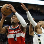 Wizards cruise past short-handed Bucks 118-95